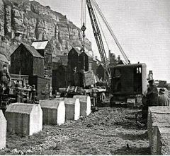 Removing-the-anti-tank-traps-at-Rock-a-Nore-1946